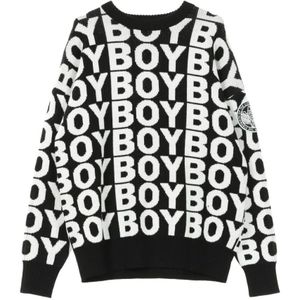 BOY London, Heren, Sweatshirts & Hoodies, Zwart, Maat: M