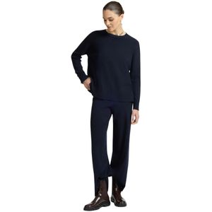 Elena Mirò, Dames, Truien, Blauw, Maat: S Viscose,