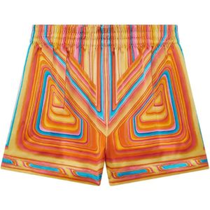 Casablanca, Dames, Korte broeken, Veelkleurig, Maat: 2XS