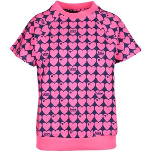 Love Moschino, Dames, Tops, Veelkleurig, Maat: M Katoen,