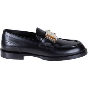 Dolce & Gabbana - Loafers - Zwart - Leer