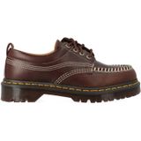 Dr. Martens Lowell Leren Moc Toe Schoenen in Bruinen, Grootte: 36