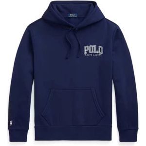 Polo Ralph Lauren, Heren, Sweatshirts & Hoodies, Blauw, Maat: M Fleece,