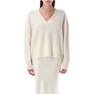 Anine Bing, Dames, Truien, Wit, Maat: M Kasjmier,