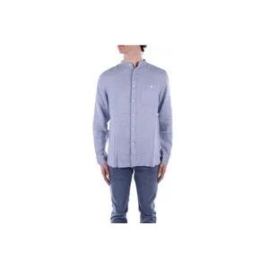 Woolrich Casual Hemden , Blue , Heren , Maat: M