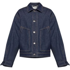 Isabel Marant, Heren, Jassen, Blauw, Maat: S Denim,