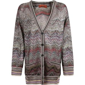 Missoni, Dames, Truien, Veelkleurig, Maat: XS