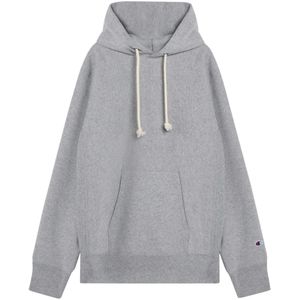 Champion, Heren, Sweatshirts & Hoodies, Grijs, Maat: M