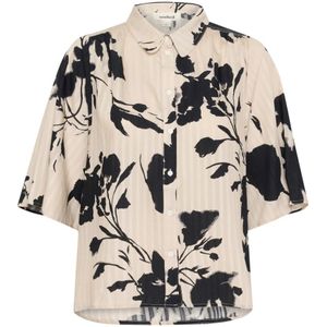 Soaked in Luxury, Dames, Blouses & Shirts, Veelkleurig, Maat: M