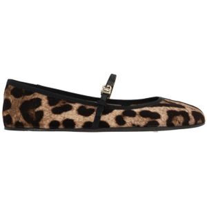 Dolce & Gabbana, Dames, Schoenen, Bruin, Maat: 38 1/2 EU