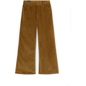 Dondup, Dames, Broeken, Beige, Maat: W28 Katoen,