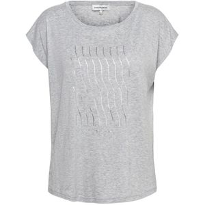 &Co Woman, Dames, Tops, Grijs, Maat: M Viscose,