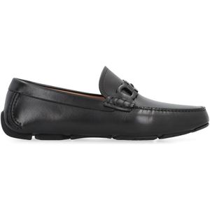 Salvatore Ferragamo - Loafers - Zwart - Kalfsleer