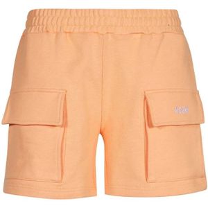 Msgm, Dames, Korte broeken, Oranje, Maat: M Katoen,