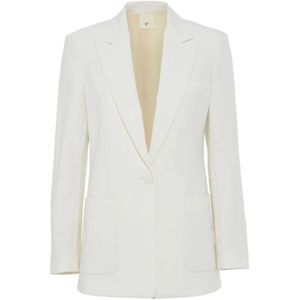 Heartmade, Dames, Jassen, Wit, Maat: 2XS Poliester,