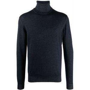 Etro, Heren, Truien, Blauw, Maat: S Wol,