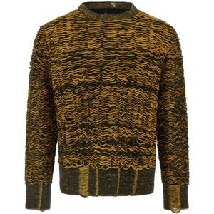 MM6 Maison Margiela, Heren, Truien, Veelkleurig, Maat: XL Wol,