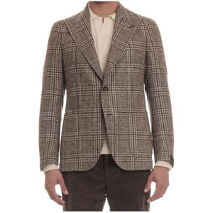 Tagliatore, Heren, Jassen, Veelkleurig, Maat: L Wol,