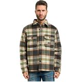 Guess - Wool-Blend Shacket - Veelkleurig - Overhemd