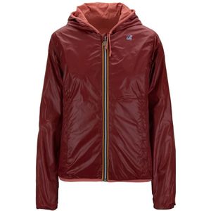 K-Way, Dames, Jassen, Rood, Maat: 4XL Polyamide,