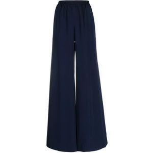 Gianluca Capannolo, Dames, Broeken, Blauw, Maat: L Satijn,