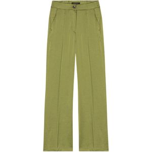 Luisa Cerano, Dames, Broeken, Groen, Maat: XS Zijde,