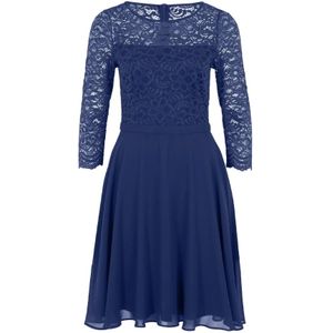 vera mont, Dames, Jurken, Blauw, Maat: 2XS