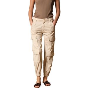 Mason's, Dames, Broeken, Geel, Maat: 2XS Katoen,