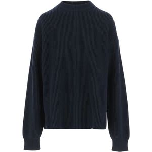 Jil Sander, Dames, Truien, Blauw, Maat: XS Wol,