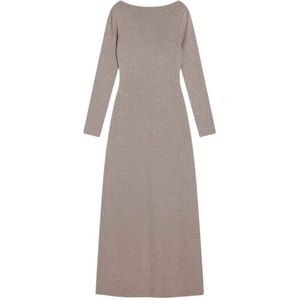 Max Mara, Dames, Jurken, Beige, Maat: S