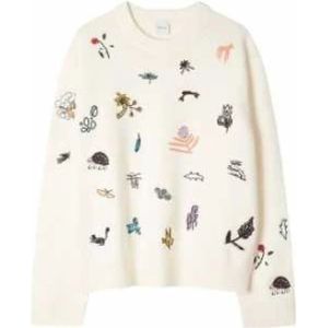 Paul Smith, Dames, Truien, Beige, Maat: L Wol,