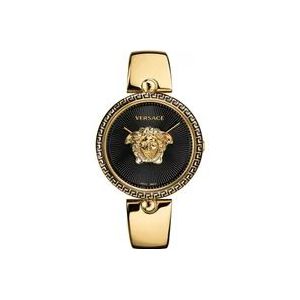 Versace Palazzo Empire Roestvrijstalen Horloge , Yellow , Dames , Maat: ONE Size