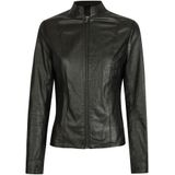 Bugatti - Klassieke Leren Jas - Zwart - Dames