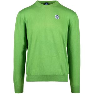 North Sails, Heren, Truien, Groen, Maat: 2XL Katoen,