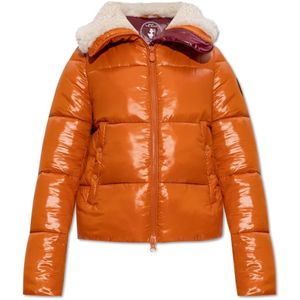 Save The Duck, Dames, Jassen, Oranje, Maat: S Leer,