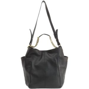 Jimmy Choo Pre-owned, Dames, Pre-owned, Zwart, Maat: ONE Size Leer,