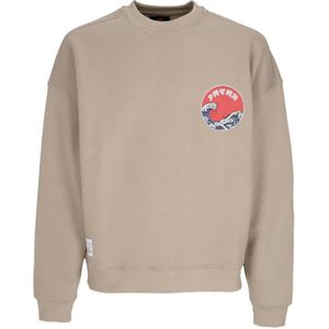 Alpha Industries - Long Sleeve Crewneck Sweatshirt - Zwart - Katoen/Polyester
