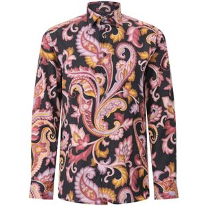Etro, Heren, Overhemden, Veelkleurig, Maat: 2XL Katoen,
