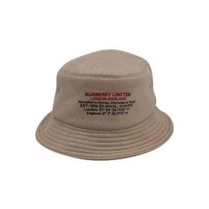 Burberry Cotton hats , Beige , Dames , Maat: ONE Size