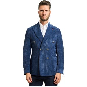 Mulish, Heren, Jassen, Blauw, Maat: L