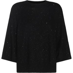 Fabiana Filippi, Dames, Truien, Zwart, Maat: M Wol,