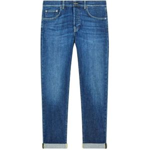 Dondup, Heren, Jeans, Blauw, Maat: W28 Katoen,