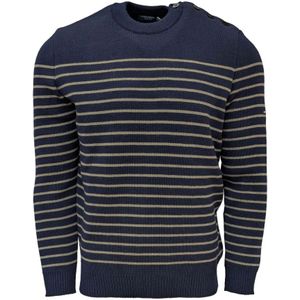 Saint James - Cancale - Truien - Blauw - 100% Zuivere Wol