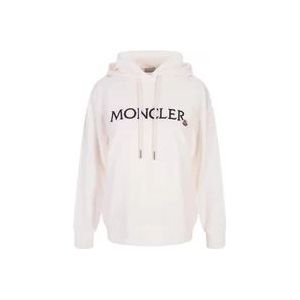 Moncler Hoodies , White , Dames , Maat: S