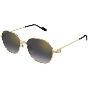Cartier - Zonnebril - Geel - Unisex