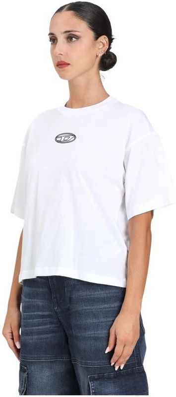 Diesel - J0242800Yi 9K100 - T-shirt - Wit - Dames