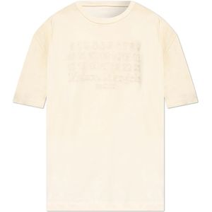 Maison Margiela, Heren, Tops, Beige, Maat: S Katoen,