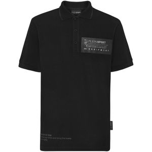 Plein Sport - Polo Shirt SS - Wit - Katoen