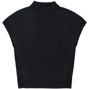 Nenette, Dames, Truien, Zwart, Maat: XL
