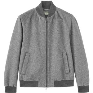 MC2 Saint Barth, Heren, Sweatshirts & Hoodies, Grijs, Maat: M Wol,